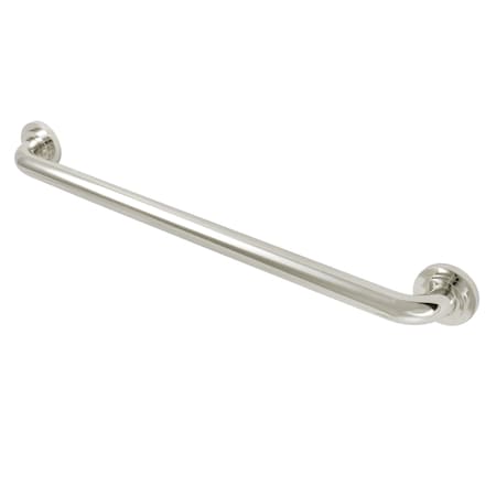 Manhattan Contemporary Grab Bar, 26-13/16" L, Brass, Polished Nickel DR414246